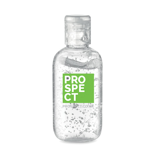 branded hand gel