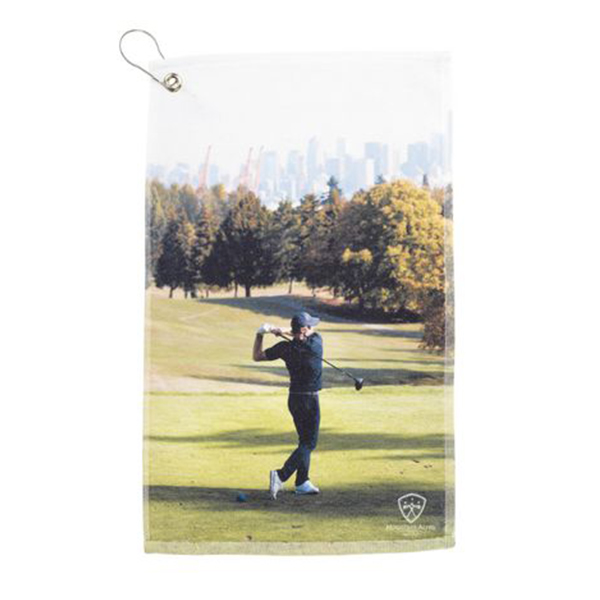Full Colour Print Golf Towel