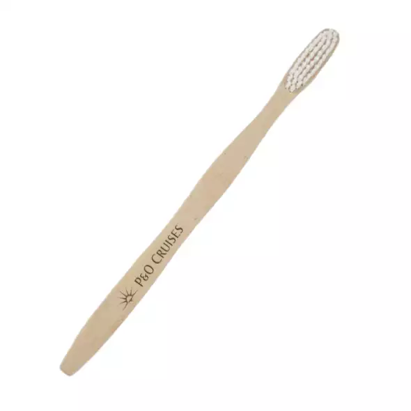 Branded Bamboo Toothbrush Engraved With Logo