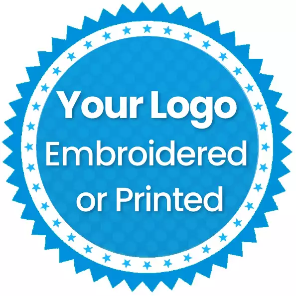Your Logo Embroidered or Printed