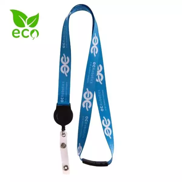 Dye Sublimation Badge Reel Lanyard