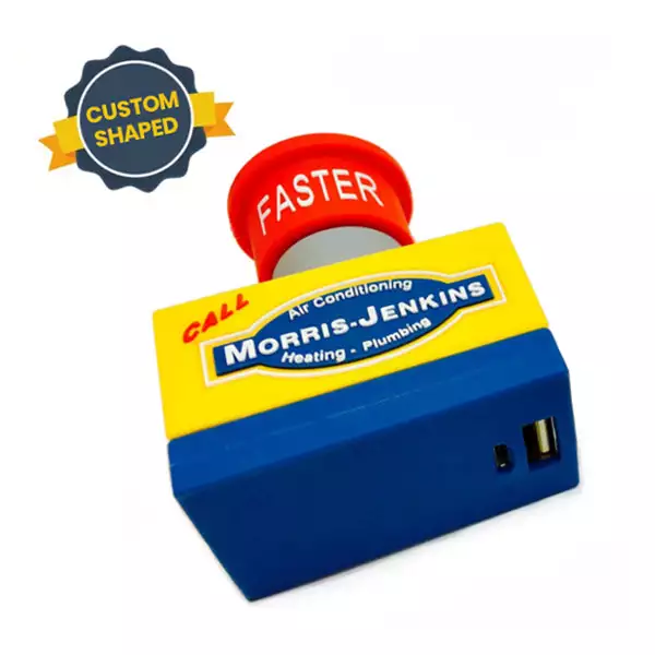 Custom shaped power bank