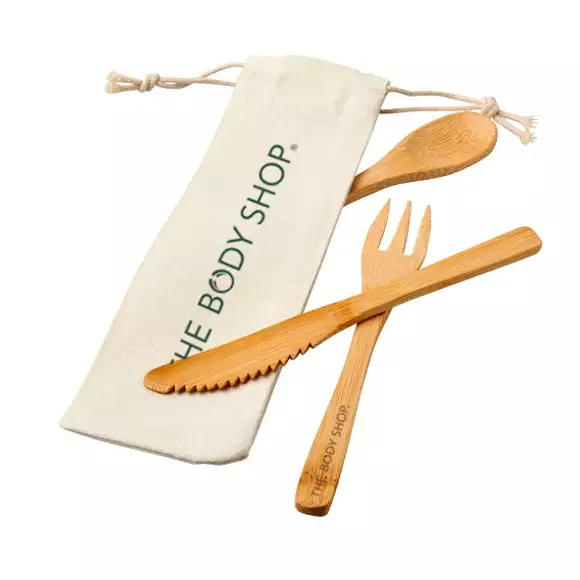 branded bamboo cutlery