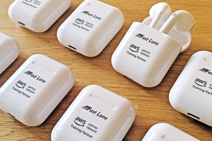 Promotional Wireless Earbuds with logo