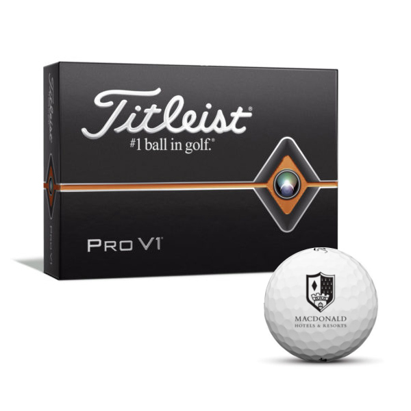 pro v1 branded logo golf balls