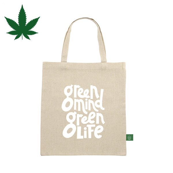 Branded Hemp Tote Bag