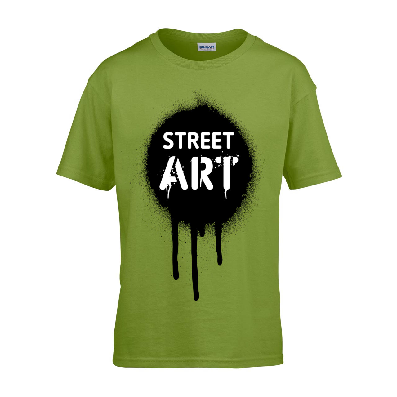 Kids promotional t-shirt printed with logo