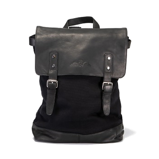 Leather & Canvas Rucksack