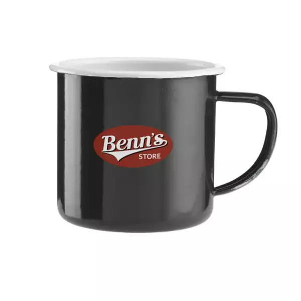 Logo Branded Enamel Mug