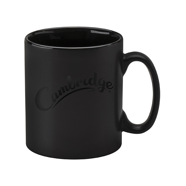 Matt Black Cambridge Mug