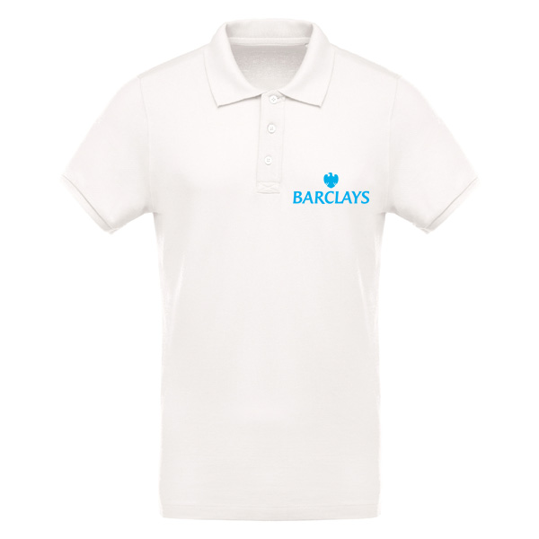 Organic Promotional Polo Shirt White