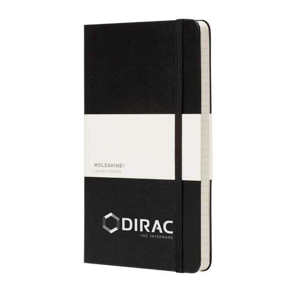 Branded Black Moleskine Notebook