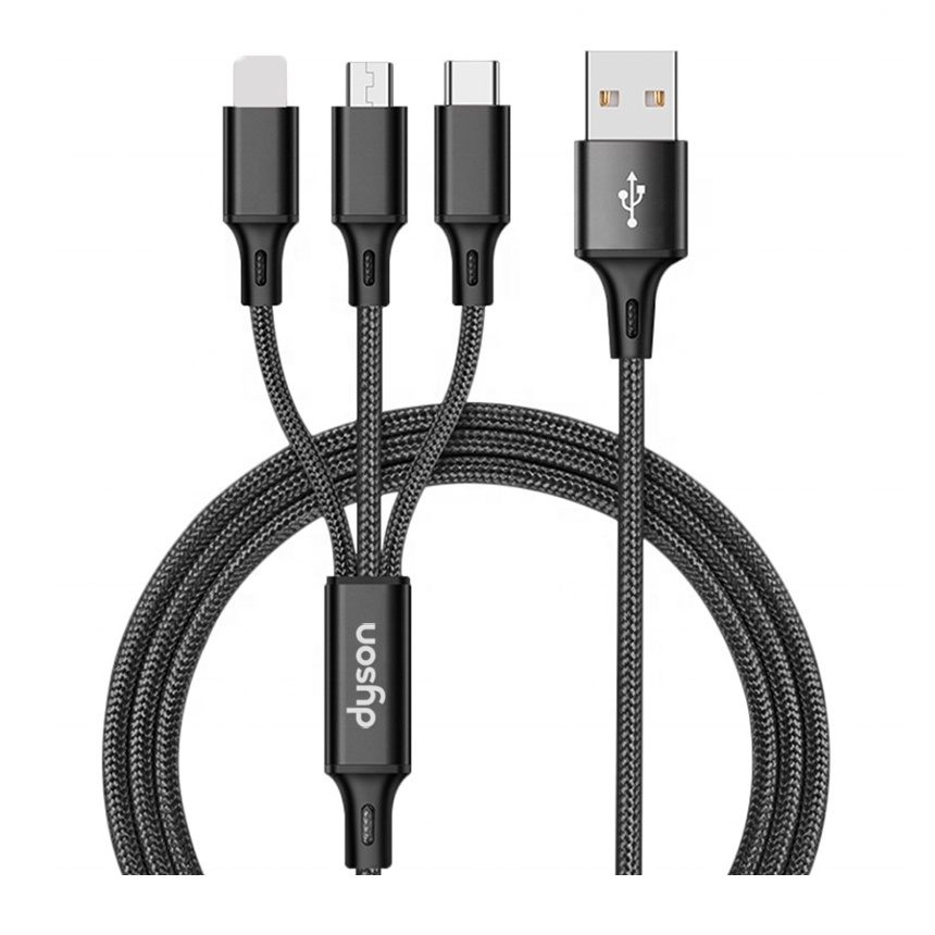 logo branded charging cable