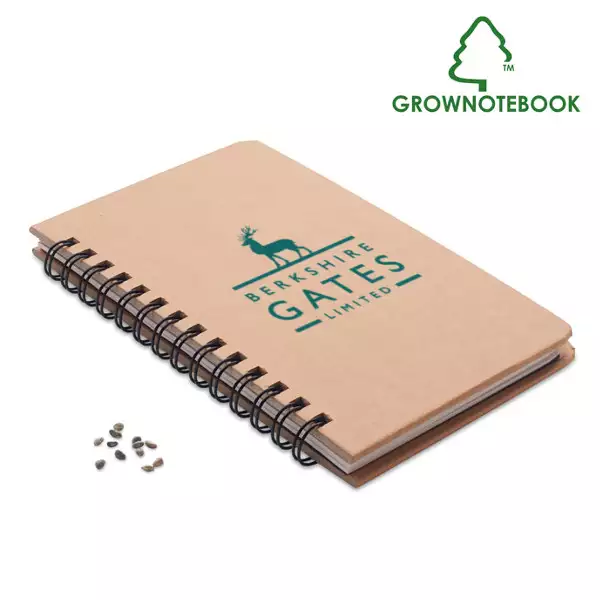 Grow Range Eco A5 Branded Notebook