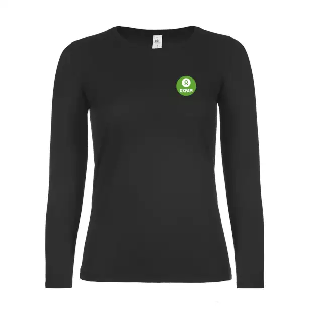 branded long sleeve womens tee