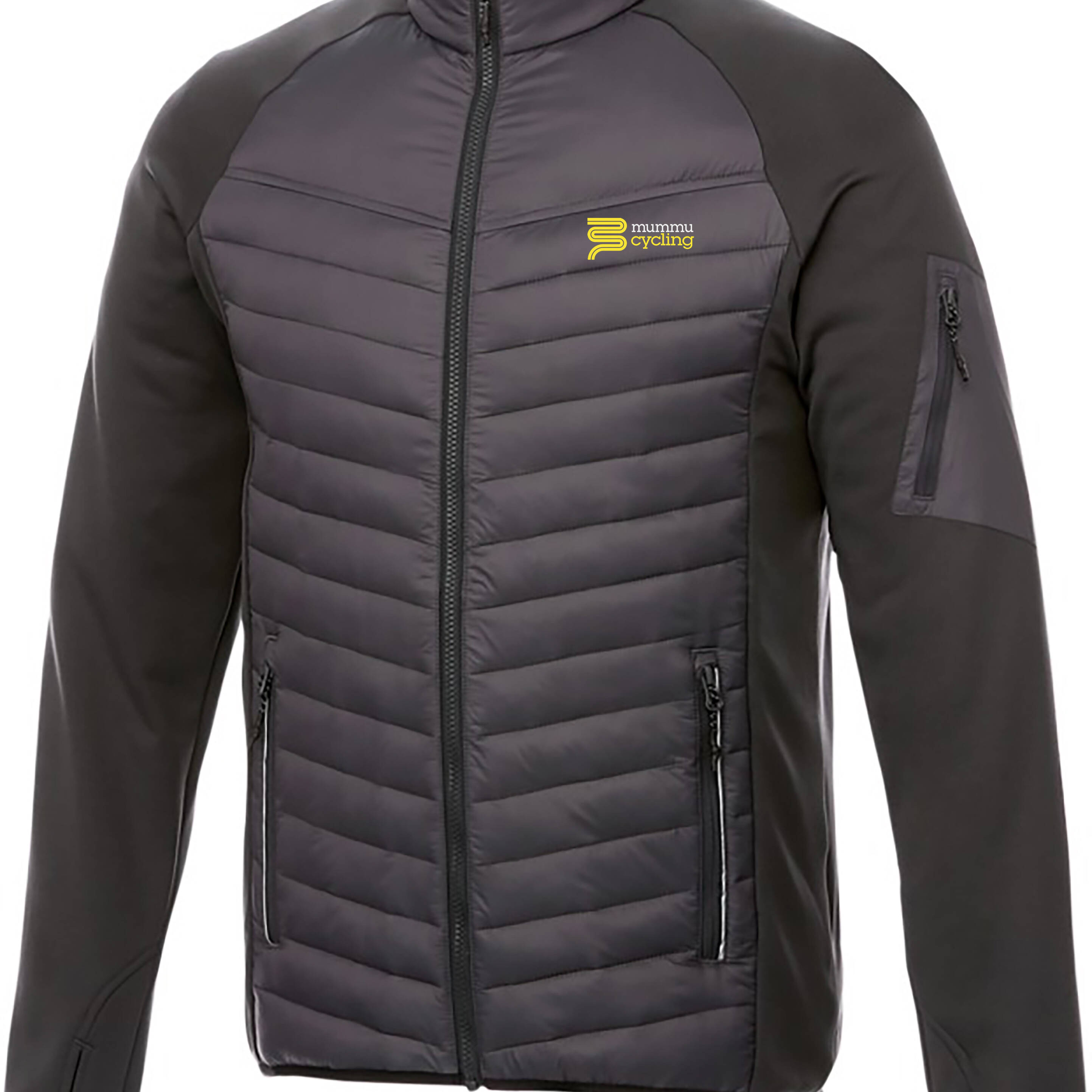 Logo Branded Hybrid Insulated Jacket
