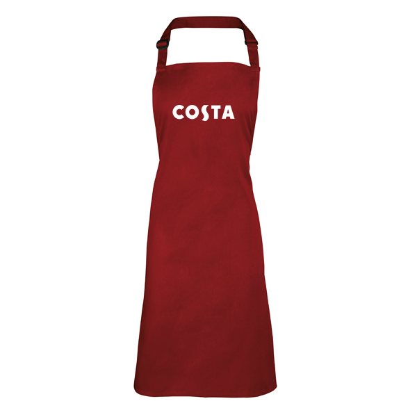 hospitality branded Classic Bib Apron