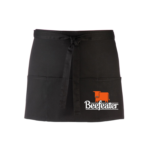 hospitality branded 3 Pocket Short Apron