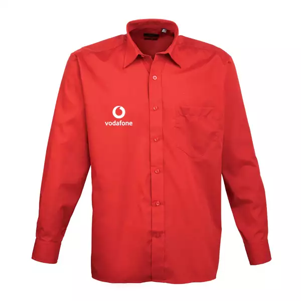 hospitality Branded Long Sleeve Shirt Mens