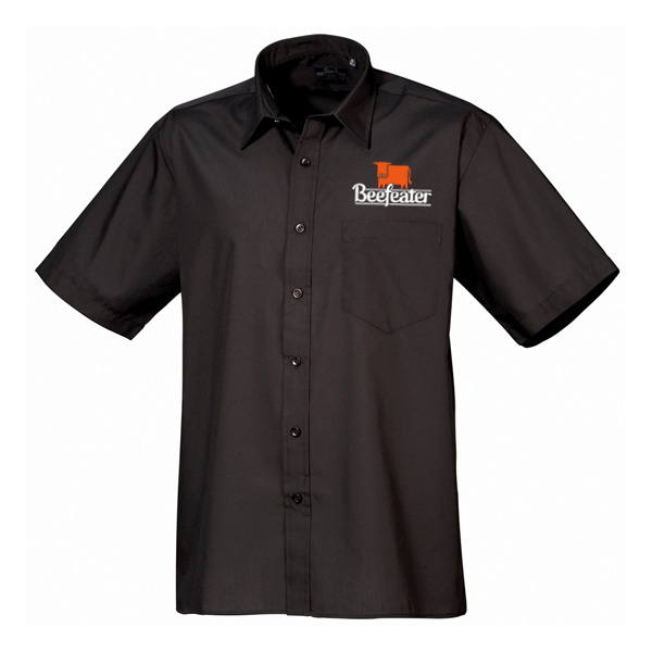 Hospitality Branded Short Sleeve Mens Shirt