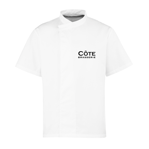 hospitality Branded Pull-On Chef’s Short Sleeve Tunic