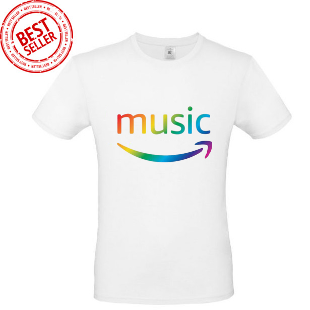 Branded Pride merchandise logo printed T shirt