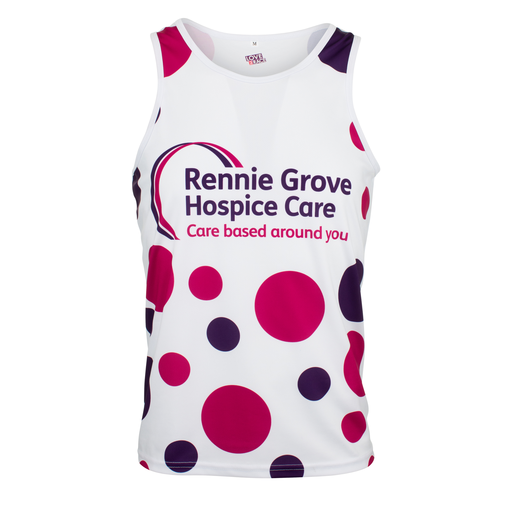 printed running vest