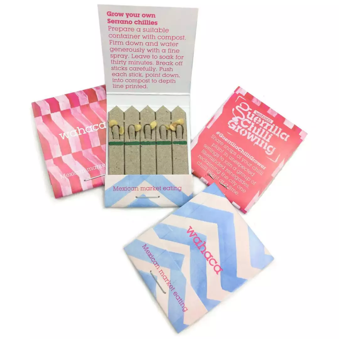 Wahaca Promotional Seedsticks®