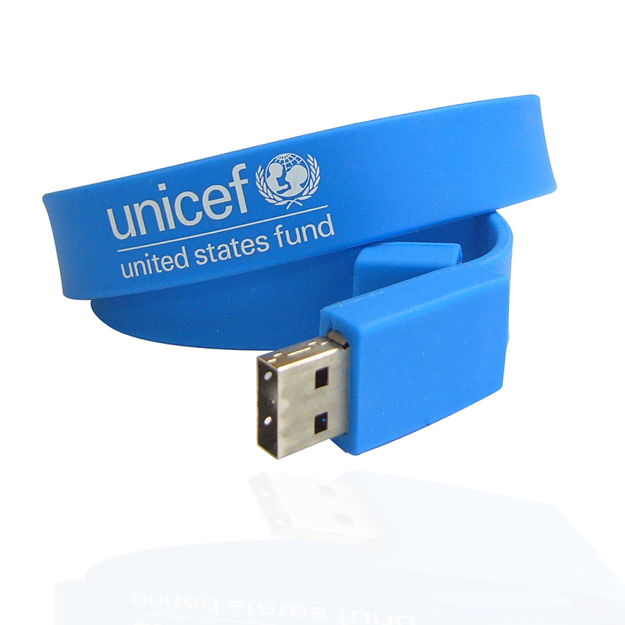 Branded USB Wristband