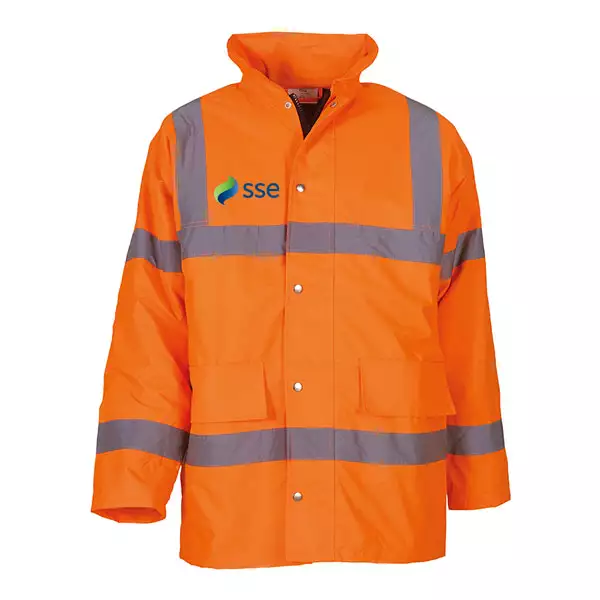 Branded Workwear Hi-Vis Classic Highway Jacket
