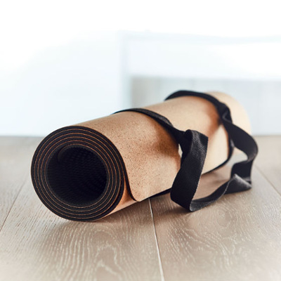 yoga mat side