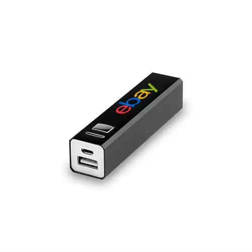 Budget friendly black branded power bank