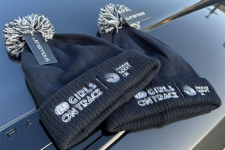 recycled branded beanies
