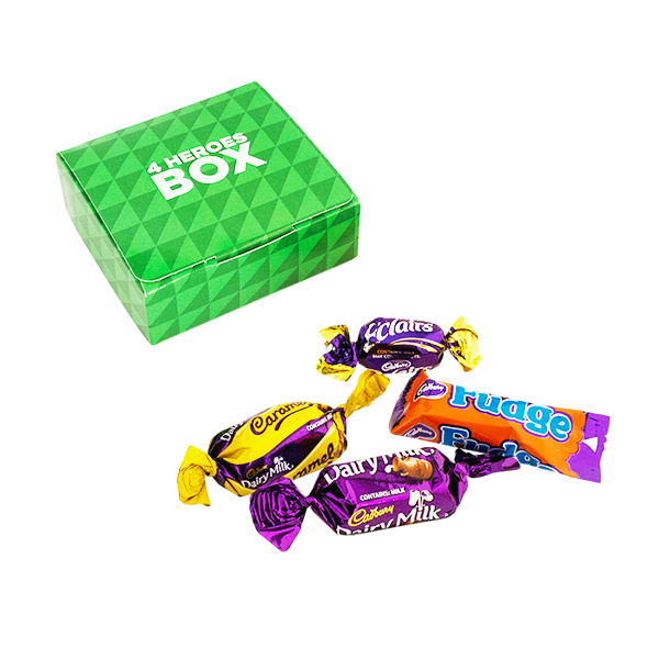 Promotional Chocolate Products: Branded Chocolate Box of Heros