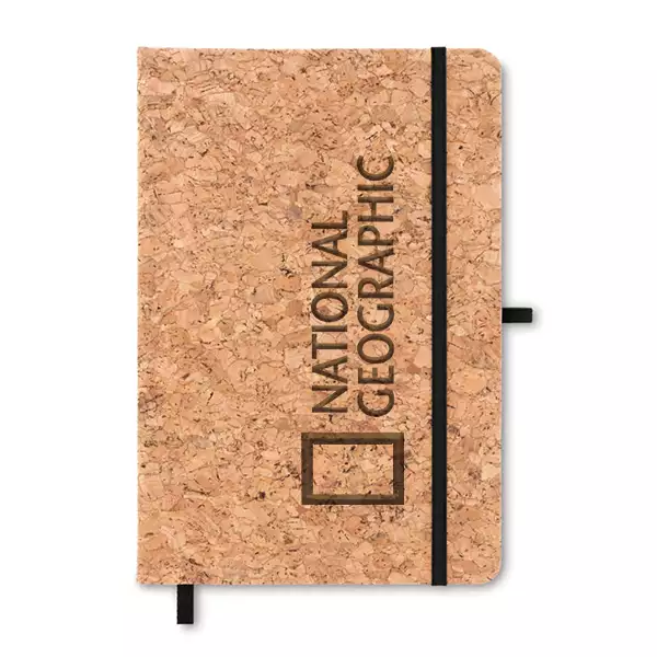 Cork A5 Eco Company Branded Notebook
