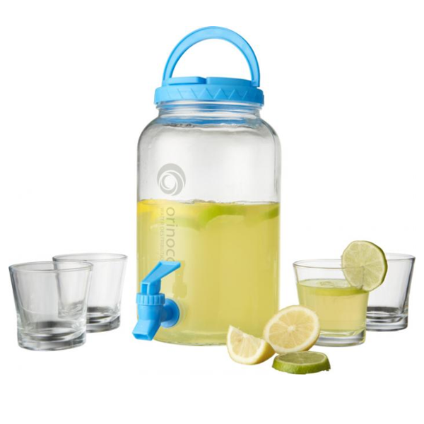 Glass Beverage Dispenser