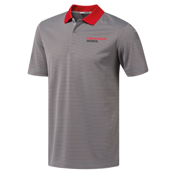 Branded Adidas Stripe Golf Top