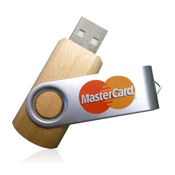 Wooden Twister USB Stick